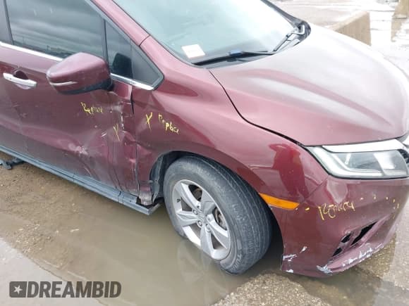 ✅ 2019 Honda Odyssey EX-L • VIN: 5FNRL6H75KB075302 • Lot: 42205416. Wystawiony na IAAI z przebiegiem 53 841 mil. Bezpłatny archiwum sprzedaży aukcyjnych z USA i szczegółowy raport historii pojazdu na DreamBid. Zdjęcie 6.