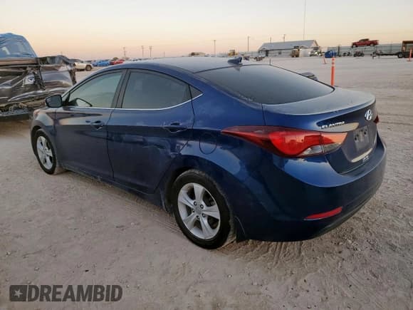 ✅ 2016 Hyundai Elantra SE • VIN: 5NPDH4AE8GH699032 • Lot: 90034165. Listed on Copart with 108,092 mi. Free auction sales archive from the USA and detailed vehicle history report at DreamBid. Image 2.