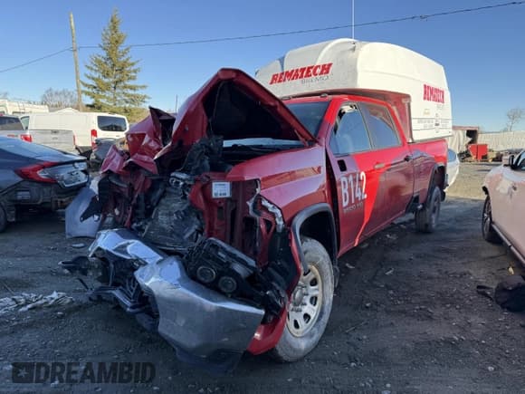 ✅ 2022 Chevrolet Silverado 2500HD Work Truck • VIN: 1GC1YLE77NF306587 • Lot: 86124535. Wystawiony na Copart z przebiegiem Nie podano. Bezpłatny archiwum sprzedaży aukcyjnych z USA i szczegółowy raport historii pojazdu na DreamBid. Zdjęcie 1.