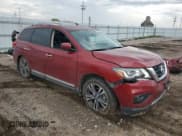 ✅ 2020 Nissan Pathfinder Platinum • VIN: 5N1DR2DM5LC621412 • Lot: 86685845. Listed on Copart with 50,753 mi. Free auction sales archive from the USA and detailed vehicle history report at DreamBid. Image 4.