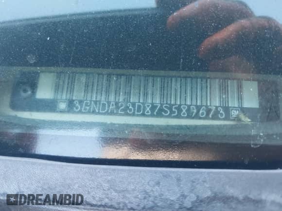 2007 Chevrolet HHR LT with VIN 3GNDA23D87S589673, listed as a IAAI auction lot 43561526 with 187,536 mi miles and . Bid and sale history available at DreamBid. Image 9.