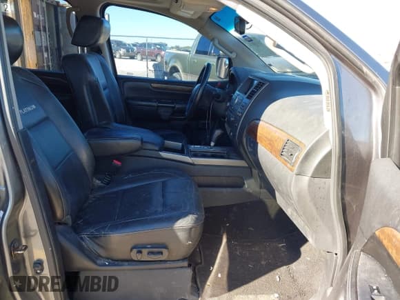 ✅ 2013 Nissan Armada Platinum • VIN: 5N1BA0NF5DN604912 • Lot: 43498916. Listed on IAAI with 198,136 mi. Free auction sales archive from the USA and detailed vehicle history report at DreamBid. Image 5.