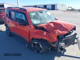 ✅ 2017 Jeep Renegade Sport • VIN: ZACCJBAB2HPE45013 • Лот: 43589002. Опубликован ранее на IAAI с пробегом 134 404 миль. Бесплатный доступ к архиву аукционных продаж из США и подробный отчёт об истории автомобиля на DreamBid. Изображение 1.