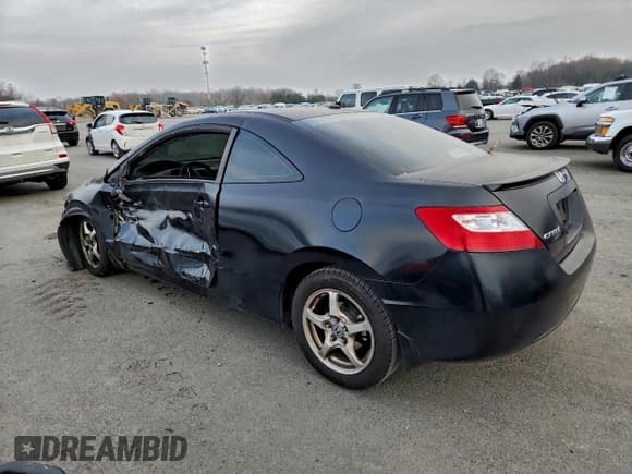 ✅ 2007 Honda Civic EX • VIN: 2HGFG12887H512448 • Lot: 94196075. Listed on Copart with Not provided. Free auction sales archive from the USA and detailed vehicle history report at DreamBid. Image 2.