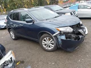 ✅ 2016 Nissan Rogue S • VIN: 5N1AT2MV5GC784192 • Lot: 43571226. Listed on IAAI with 132,495 mi. Free auction sales archive from the USA and detailed vehicle history report at DreamBid. Image 1.