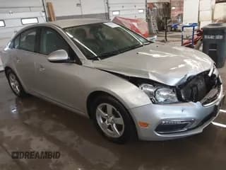 ✅ 2016 Chevrolet Cruze LT • VIN: 1G1PE5SB7G7143842 • Lot: 43563336. Listed on IAAI with 112,084 mi. Free auction sales archive from the USA and detailed vehicle history report at DreamBid. Image 1.