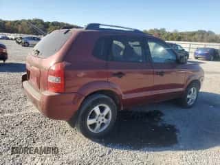 2005 Hyundai Tucson GL z VIN KM8JM12BX5U102835, wystawiony jako Copart lot #76761124 z przebiegiem 194 020 mil mil oraz Szkoda całkowita • Salvage title. Historia ofert i sprzedaży dostępna na DreamBid. Obrazek 3.