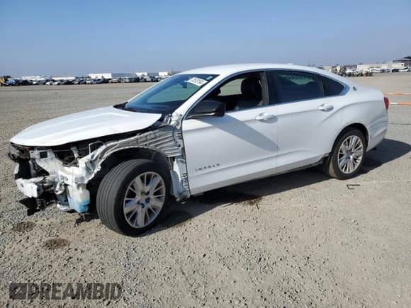 ✅ 2016 Chevrolet Impala LS • VIN: 2G11X5SA9G9176573 • Лот: 73610194. Опубликован ранее на Copart с пробегом 82 175 миль. Бесплатный доступ к архиву аукционных продаж из США и подробный отчёт об истории автомобиля на DreamBid. Изображение 1.