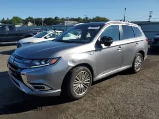 2020 Mitsubishi Outlander SEL with VIN JA4J24A57LZ041588, listed as a Copart auction lot 70708475 with 25,209 mi miles and Salvage title. Bid and sale history available at DreamBid. Image 1.