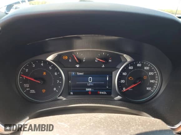 2024 Chevrolet Equinox LT with VIN 3GNAXUEG5RS242647, listed as a Copart auction lot 82704955 with 5,998 mi miles and Salvage title. Bid and sale history available at DreamBid. Image 9.