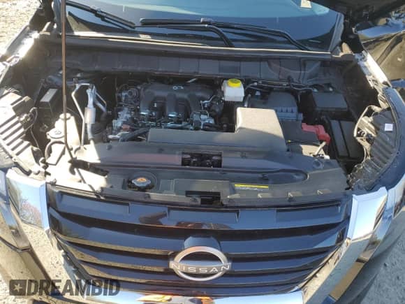 2024 Nissan Pathfinder S with VIN 5N1DR3AA7RC282631, listed as a Copart auction lot 52117695 with 5,538 mi miles and Salvage title. Bid and sale history available at DreamBid. Image 12.