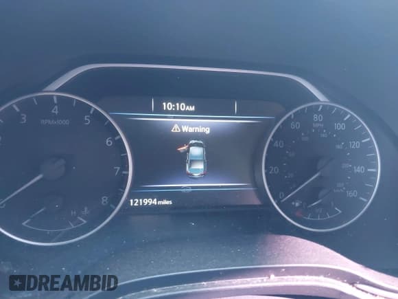 ✅ 2017 Nissan Maxima SV • VIN: 1N4AA6AP8HC369544 • Lot: 40936518. Listed on IAAI with 121,994 mi. Free auction sales archive from the USA and detailed vehicle history report at DreamBid. Image 7.