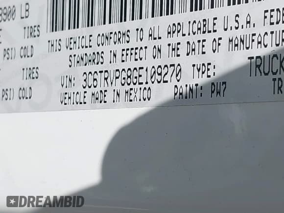 ✅ 2016 Ram ProMaster Cargo • VIN: 3C6TRVPG8GE109270 • Lot: 41375272. Wystawiony na IAAI z przebiegiem 72 011 mil. Bezpłatny archiwum sprzedaży aukcyjnych z USA i szczegółowy raport historii pojazdu na DreamBid. Zdjęcie 9.