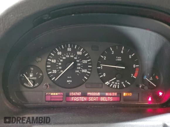 ✅ 2002 BMW X5 3.0i • VIN: 5UXFA53512LP32083 • Lot: 79132194. Listed on Copart with 154,747 mi. Free auction sales archive from the USA and detailed vehicle history report at DreamBid. Image 9.