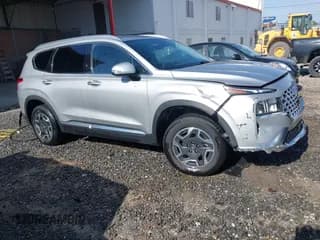 ✅ 2022 Hyundai Santa Fe Blue • VIN: KM8S2DA19NU042485 • Лот: 42033983. Опубликован ранее на IAAI с пробегом 80 301 миль. Бесплатный доступ к архиву аукционных продаж из США и подробный отчёт об истории автомобиля на DreamBid. Изображение 1.