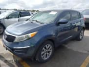 ✅ 2016 Kia Sportage LX • VIN: KNDPB3ACXG7820025 • Лот: 43541216. Опубликован ранее на IAAI с пробегом 162 250 миль. Бесплатный доступ к архиву аукционных продаж из США и подробный отчёт об истории автомобиля на DreamBid. Изображение 2.