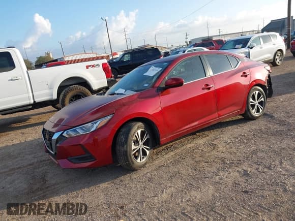 ✅ 2023 Nissan Sentra SV • VIN: 3N1AB8CV0PY316781 • Лот: 43485939. Опубликован ранее на IAAI с пробегом 23 163 миль. Бесплатный доступ к архиву аукционных продаж из США и подробный отчёт об истории автомобиля на DreamBid. Изображение 2.