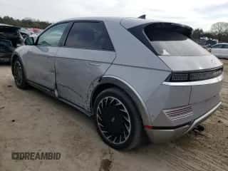 2022 Hyundai Ioniq 5 Limited z VIN KM8KRDAF9NU120545, wystawiony jako Copart lot #43978414 z przebiegiem 35 707 mil mil oraz . Historia ofert i sprzedaży dostępna na DreamBid. Obrazek 2.