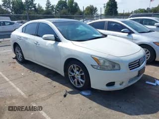 ✅ 2014 Nissan Maxima SV • VIN: 1N4AA5AP8EC475742 • Lot: 43307498. Listed on IAAI with 224,098 mi. Free auction sales archive from the USA and detailed vehicle history report at DreamBid. Image 1.