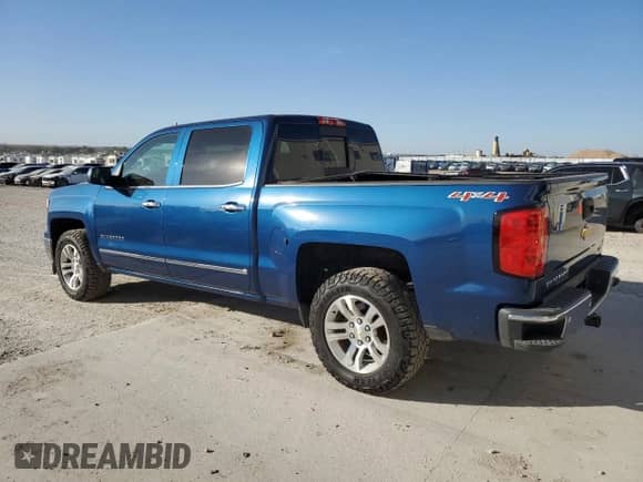 2015 Chevrolet Silverado 1500 LTZ with VIN 3GCUKSEC9FG525833, listed as a Copart auction lot 87082825 with 129,711 mi miles and Salvage title. Bid and sale history available at DreamBid. Image 2.