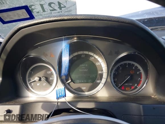 ✅ 2010 Mercedes-Benz C 300 Sport • VIN: WDDGF5EB0AR089818 • Lot: 42137800. Listed on IAAI with 167,642 mi. Free auction sales archive from the USA and detailed vehicle history report at DreamBid. Image 7.