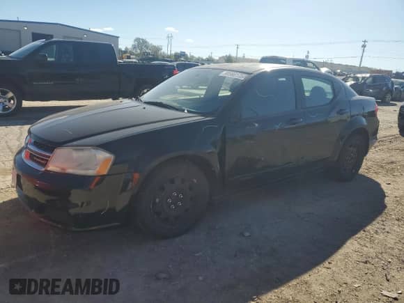 ✅ 2012 Dodge Avenger SE • VIN: 1C3CDZAB8CN209584 • Lot: 90566175. Listed on Copart with 98,006 mi. Free auction sales archive from the USA and detailed vehicle history report at DreamBid. Image 1.