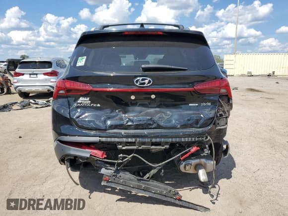 ✅ 2022 Hyundai Santa Fe Limited • VIN: KM8S5DA1XNU028960 • Lot: 82045825. Listed on Copart with 53,213 mi. Free auction sales archive from the USA and detailed vehicle history report at DreamBid. Image 6.