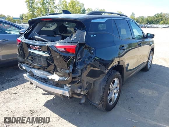 ✅ 2020 GMC Terrain SLE • VIN: 3GKALMEV1LL326702 • Lot: 43140992. Listed on IAAI with 72,077 mi. Free auction sales archive from the USA and detailed vehicle history report at DreamBid. Image 4.