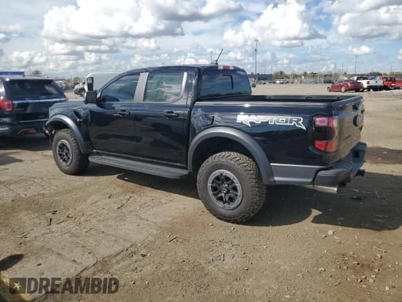 ✅ 2025 Ford Ranger Raptor • VIN: 1FTER4LR2SLE07476 • Лот: 85669715. Опубликован ранее на Copart с пробегом 2 153 миль. Бесплатный доступ к архиву аукционных продаж из США и подробный отчёт об истории автомобиля на DreamBid. Изображение 2.