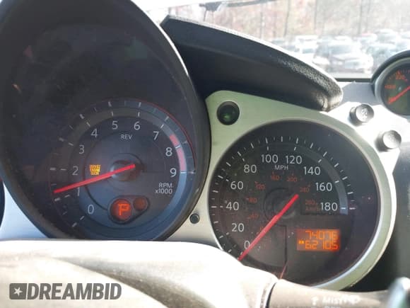 ✅ 2012 Nissan 370Z Touring • VIN: JN1AZ4FH4CM371189 • Lot: 41088025. Wystawiony na IAAI z przebiegiem 74 076 mil. Bezpłatny archiwum sprzedaży aukcyjnych z USA i szczegółowy raport historii pojazdu na DreamBid. Zdjęcie 7.