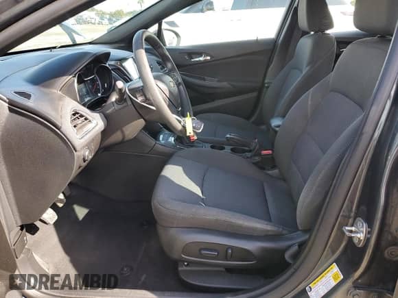 2018 Chevrolet Cruze LT with VIN 3G1BD6SM6JS593818, listed as a Copart auction lot 50629545 with 96,802 mi miles and Salvage title. Bid and sale history available at DreamBid. Image 7.