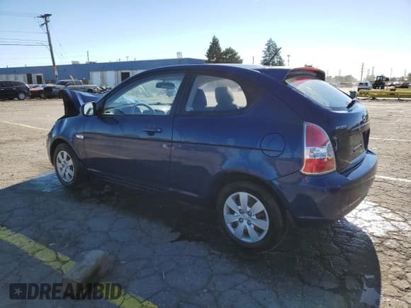 ✅ 2010 Hyundai Accent GS • VIN: KMHCM3AC0AU169338 • Lot: 85682435. Listed on Copart with 168,619 mi. Free auction sales archive from the USA and detailed vehicle history report at DreamBid. Image 2.