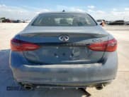 ✅ 2023 Infiniti Q50 Red Sport 400 • VIN: JN1FV7DP3PM570513 • Lot: 64475995. Listed on Copart with 21,765 mi. Free auction sales archive from the USA and detailed vehicle history report at DreamBid. Image 6.