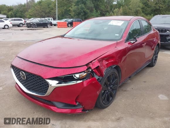 ✅ 2024 Mazda 3 S Select Sport • VIN: 3MZBPABM8RM425645 • Lot: 43529697. Listed on IAAI with 36,561 mi. Free auction sales archive from the USA and detailed vehicle history report at DreamBid. Image 2.