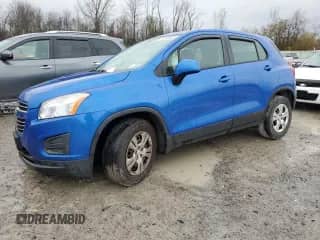 2016 Chevrolet Trax LS с VIN KL7CJKSB1GB663142, выставлен на аукционе Copart как лот 90706935 с пробегом 139 597 миль миль и Списание • Salvage title. История ставок и продаж доступна на DreamBid. Изображение 1.