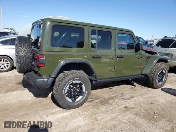 ✅ 2022 Jeep Wrangler Unlimited Rubicon • VIN: 1C4HJXFN9NW186122 • Lot: 79685634. Listed on Copart with 81,332 mi. Free auction sales archive from the USA and detailed vehicle history report at DreamBid. Image 3.