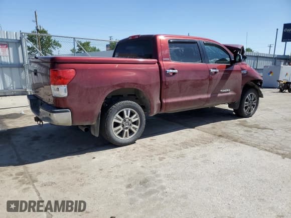 ✅ 2010 Toyota Tundra Limited • VIN: 5TFHW5F16AX095641 • Lot: 57283785. Listed on Copart with Not provided. Free auction sales archive from the USA and detailed vehicle history report at DreamBid. Image 3.