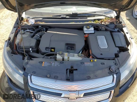 2013 Chevrolet Volt z VIN 1G1RH6E40DU148476, wystawiony jako Copart lot #53912814 z przebiegiem 99 682 mil mil oraz Szkoda całkowita • Salvage title. Historia ofert i sprzedaży dostępna na DreamBid. Obrazek 11.