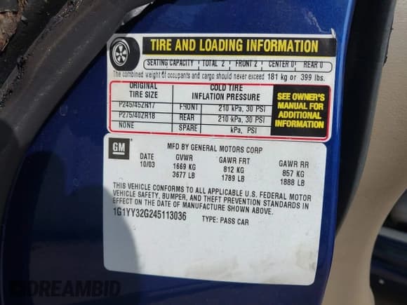 ✅ 2004 Chevrolet Corvette • VIN: 1G1YY32G245113036 • Лот: 42136101. Опубликован ранее на IAAI с пробегом Не указан. Бесплатный доступ к архиву аукционных продаж из США и подробный отчёт об истории автомобиля на DreamBid. Изображение 9.