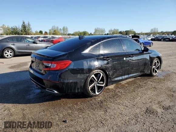 ✅ 2020 Honda Accord Sport • VIN: 1HGCV1F36LA801439 • Лот: 82035945. Опубликован ранее на Copart с пробегом 145 574 миль. Бесплатный доступ к архиву аукционных продаж из США и подробный отчёт об истории автомобиля на DreamBid. Изображение 3.