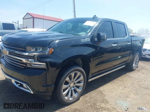 ✅ 2021 Chevrolet Silverado 1500 High Country • VIN: 1GCUYHEL3MZ295544 • Lot: 42137291. Listed on IAAI with 92,216 mi. Free auction sales archive from the USA and detailed vehicle history report at DreamBid. Image 2.