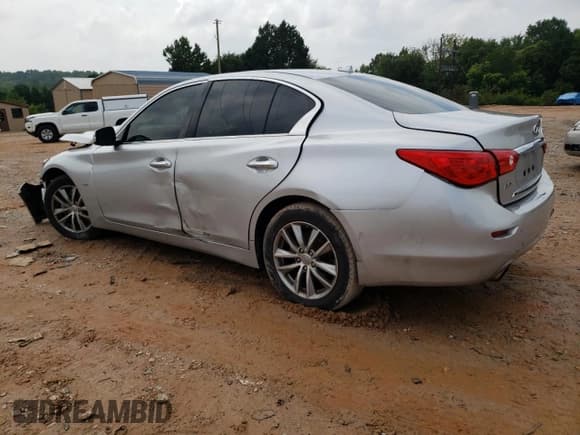 ✅ 2017 Infiniti Q50 2.0t • VIN: JN1CV7AR4HM682120 • Lot: 67842655. Listed on Copart with 105,701 mi. Free auction sales archive from the USA and detailed vehicle history report at DreamBid. Image 2.