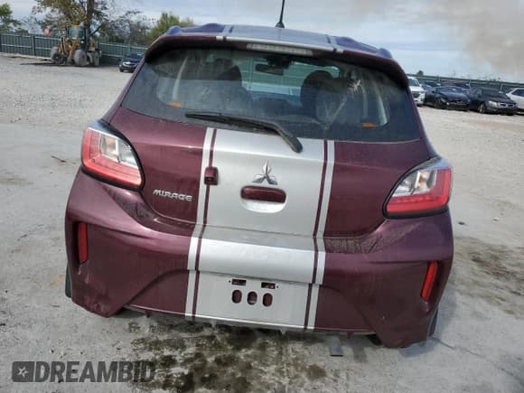 ✅ 2021 Mitsubishi Mirage ES • VIN: ML32AUHJ1MH010850 • Лот: 89850935. Опубликован ранее на Copart с пробегом 67 589 миль. Бесплатный доступ к архиву аукционных продаж из США и подробный отчёт об истории автомобиля на DreamBid. Изображение 6.