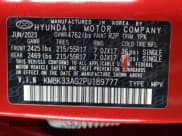 ✅ 2023 Hyundai Kona SEL • VIN: KM8K33AG2PU189777 • Лот: 76132994. Опубликован ранее на Copart с пробегом 22 452 миль. Бесплатный доступ к архиву аукционных продаж из США и подробный отчёт об истории автомобиля на DreamBid. Изображение 13.