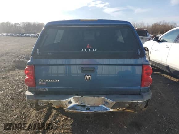 2006 Dodge Dakota SLT with VIN 1D7HW42N26S619350, listed as a Copart auction lot 78678944 with 40,279 mi miles and Clean title. Bid and sale history available at DreamBid. Image 6.