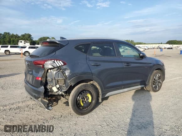 ✅ 2021 Hyundai Tucson Sport • VIN: KM8J33AL9MU290500 • Lot: 62585605. Listed on Copart with 66,846 mi. Free auction sales archive from the USA and detailed vehicle history report at DreamBid. Image 3.