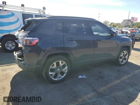 2018 Jeep Compass Limited z VIN 3C4NJDCB7JT365528, wystawiony jako Copart lot #85154275 z przebiegiem 74 930 mil mil oraz Czysty tytuł • Clean title. Historia ofert i sprzedaży dostępna na DreamBid. Obrazek 3.