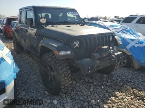 ✅ 2021 Jeep Gladiator Willys • VIN: 1C6HJTAG5ML576384 • Лот: 45904365. Опубликован ранее на Copart с пробегом 26 171 миль. Бесплатный доступ к архиву аукционных продаж из США и подробный отчёт об истории автомобиля на DreamBid. Изображение 4.