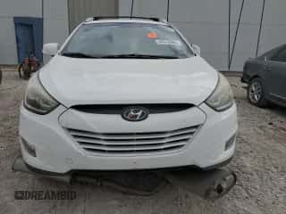 2015 Hyundai Tucson SE with VIN KM8JU3AG9FU051418, listed as a Copart auction lot 44110684 with 129,917 mi miles and . Bid and sale history available at DreamBid. Image 5.