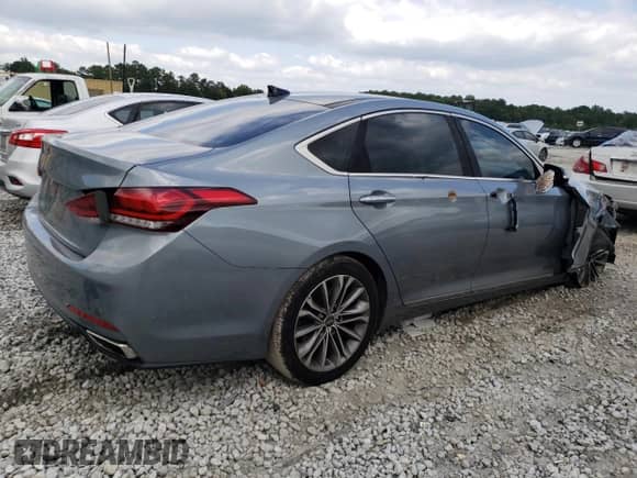 2015 Hyundai Genesis 3.8L z VIN KMHGN4JE6FU052554, wystawiony jako Copart lot #71422824 z przebiegiem 79 836 mil mil oraz Szkoda całkowita • Salvage title. Historia ofert i sprzedaży dostępna na DreamBid. Obrazek 3.
